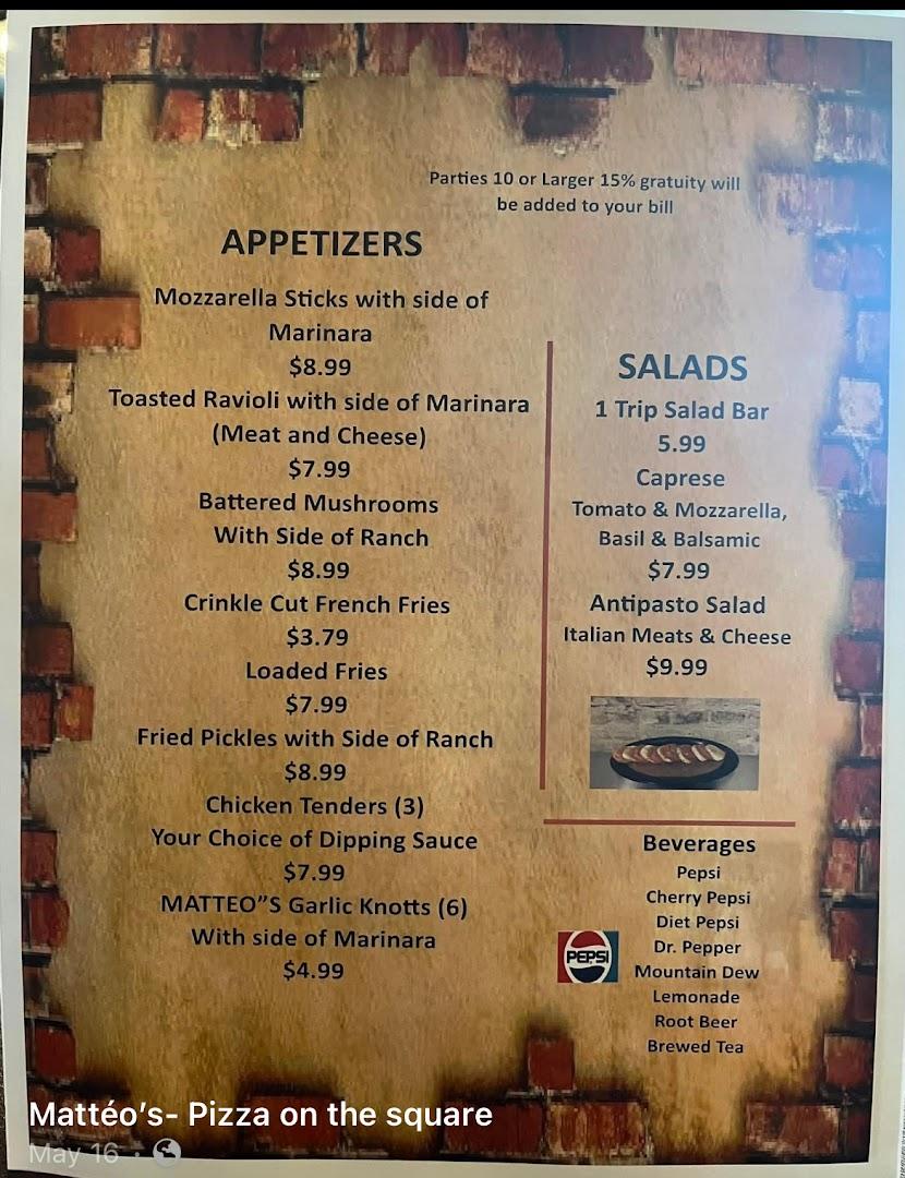 Matteo's Pizza